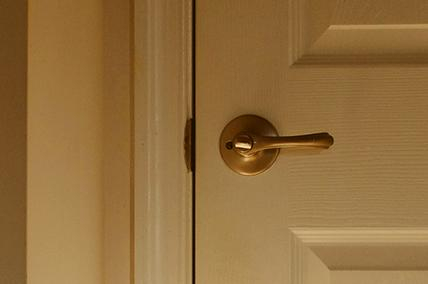 SLOW-WALKING SIN OUT THE DOOR