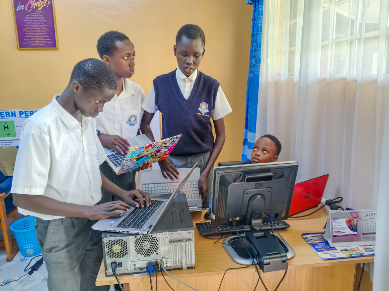 Sun and Shield Junior School Students Transform Learning with a Custom School Management System